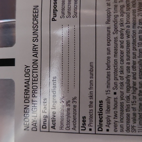 NEOGEN DERMALOGY DAY-LIGHT PROTECTION AIRY SUNSCREEN SPF50+ - Picture 4 of 4